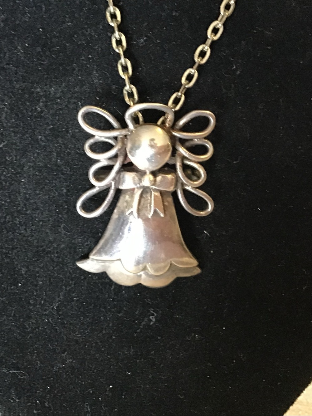 Angel Sterling Silver Necklace